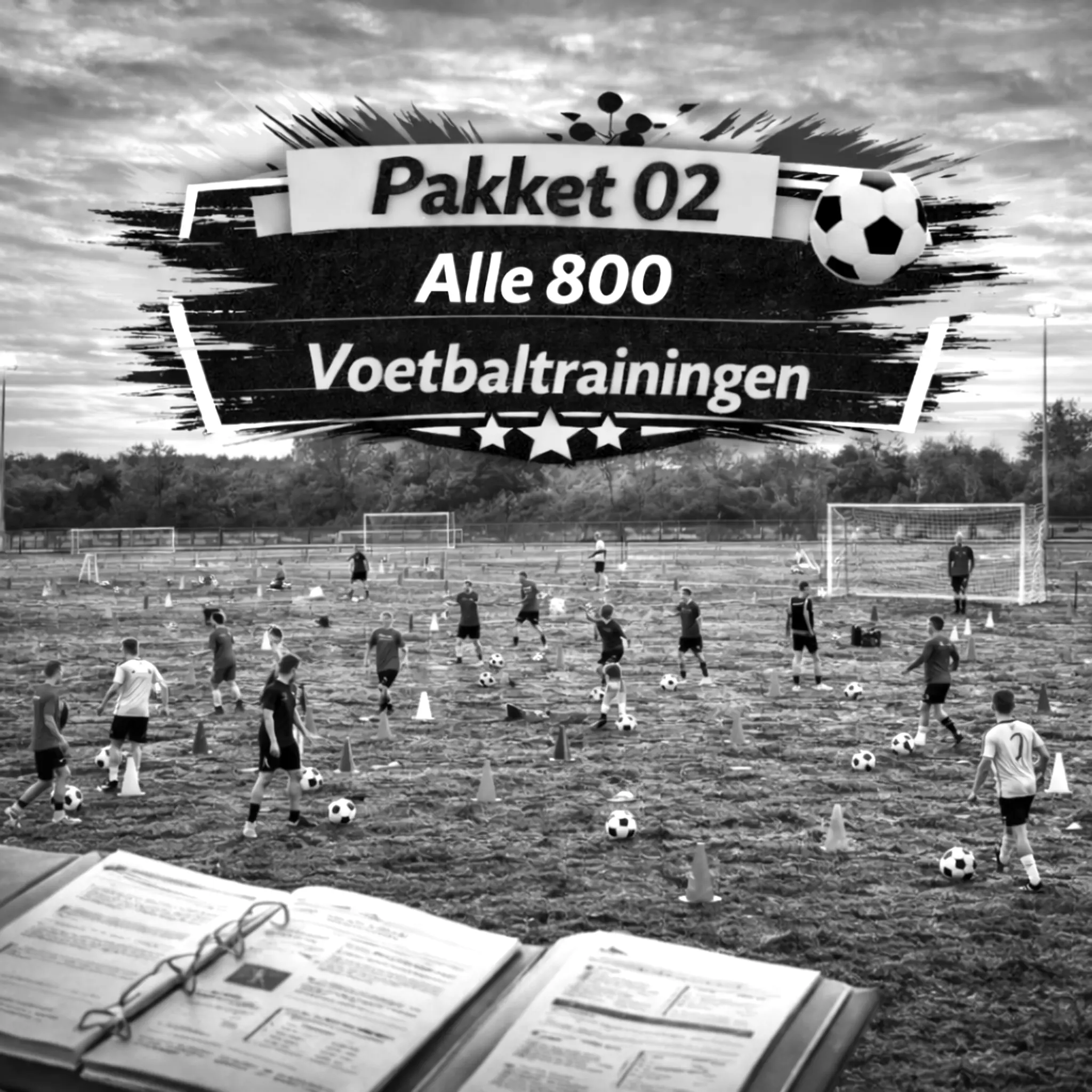 Pakket 02 - 800 Voetbaltrainingen - Ostjes Voetbaltrainingen