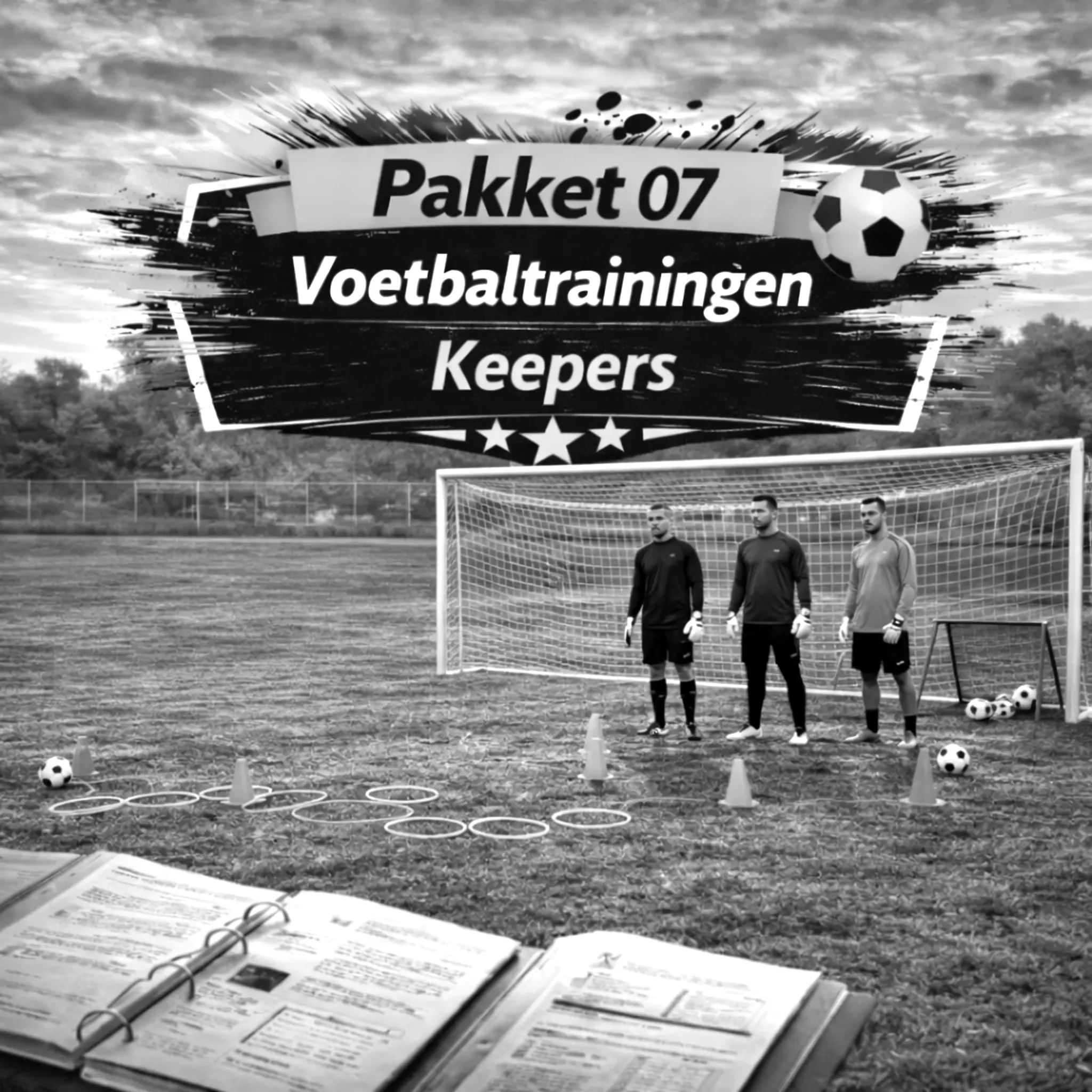 Pakket 07 - 50 Trainingen Keepers - Ostjes Voetbaltrainingen